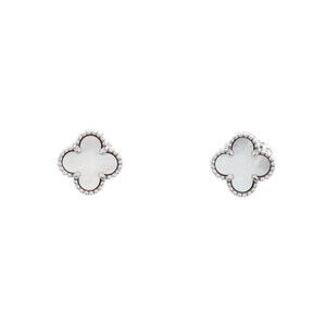 Van Cleef & Arpels Sweet Alhambra Stud Earrings